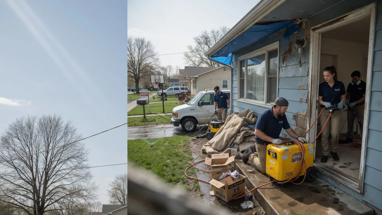 Basement Flood Cleanup in Zenda, KS near me